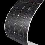 Black Bifacial N Type PV Module Flexible PV Solar Panels With Dual Glass for sale