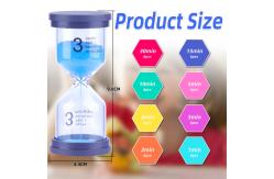 China Modern Small Sand Clock Hourglass 1 3 5 Minute Hourglass Timer Free Sample supplier
