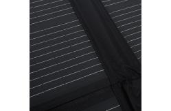 China 200W Black Partabl Solar Blanket For Outdoor Enthusiasts supplier