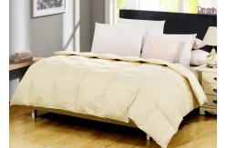 China Box Stitching Queen Size 85gsm Cotton Comforter Sets supplier