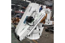 China Hydraulic Folding 8M Steel 0.6T Offshore Pedestal Crane supplier