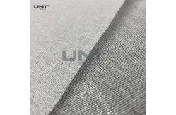 China 270gsm Resin Woven Interlining Textile Curtain Shirt Interlining supplier