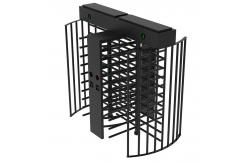 China Security Revolving Full Height Turnstile Gates 120 Degree Dual Channel Access Control System supplier