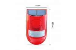 China 3in Solar Outdoor Motion Sensor Light With Alarm Wireless supplier