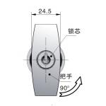 ToolBox Garage Door Handle Lock Heavy Duty Zinc Alloy Latch