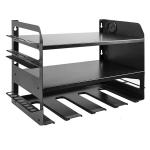 Garage Space Saving Carved Metal Power Tool Storage Racks 430*305*230mm Wall Mounted for sale
