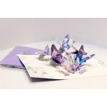 Customized Logo Popping Greeting Card With Accepted OEM Marketing Materials