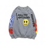 2021 Oversize Printing Smiling Face And Flame Men'S Hoodies & Sweatshirts Men'S Hoodies for sale