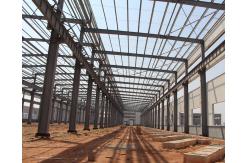 China Galvanized Against Earthquakes Metal Structure Warehouse Steel Portal Frame supplier