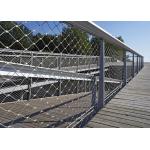 Decorative Wire Rope Mesh Fence , Outdoor Fashion 2.0 mm X Tend Wire Net Mesh for sale