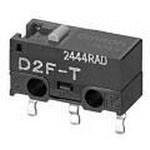 D2F-01F-T OMRON SMD DIP Switch SPDT Pin Plunger 0.1A 30VDC 0.74N Thru-Hole for sale