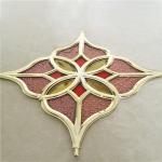 Luxious 8*18k georgian glazing bars accessory  for double glass window aluminium sliding window for sale