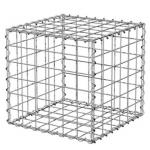 2mx1.0mx1.0m 100mm Heavy Galvanized Welded Gabion Wire Cages for sale