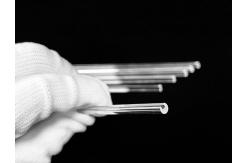 China Semi Circular Transparent Quartz Capillary Tube High Temperature Resistant For Semiconductor supplier