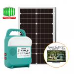 Portable Mini Home Solar Lighting System With FM Radio Outdoor Camping Generator for sale