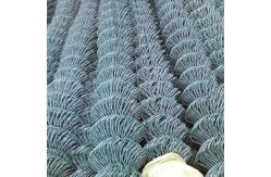 China 25x25mm Diamond Chain Link Fence Galvanized For Protection supplier