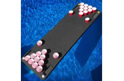 China Plastic Floating Table One Molding Plastic Water Card Table Snack Table supplier