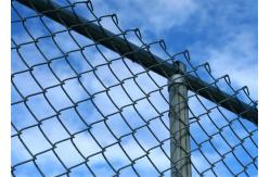 China Rot Proof Galvanized 6ft Chain Link Fence Panels BWG 11 12 13 supplier