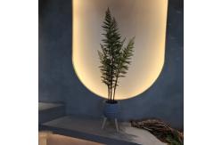 China Artificial Green Plastic Palm Trees for Indoor/Outdoor Use supplier