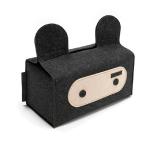 Decorative Felt Gadget Organizer Box Household Tissue Storage Box for sale