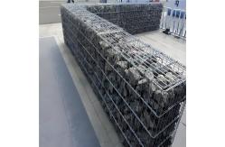 China Galvanized Welded Rock Gabion Baskets 2x2m Garden Fence Gabion For Retaining Wall supplier