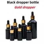 Customization Serum 30ml Glass Dropper Bottles With Screw Cap for sale