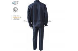 China Navy Blue Fire Retardant Suit / Protective Flame Retardant Boiler Suit supplier