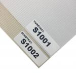 100% Polyester 3m Width Semi-Blackout Day And Night Elegance Sheer Dual Roller Zebra Blinds Fabric With UV Resistance ABS for sale