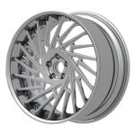 BBF24 BENZ CLASS AMG Cheap Deep Dish Forged 2 Piece Wheels Silver Rims for sale