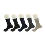 Knitted Anti Bacterial Cotton Dress Socks With Snngging Resistance Material for sale
