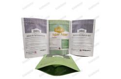 China Custom Food Packages Reusable Pouch Environmentally-Friendly Material Kraft Paper Bags supplier