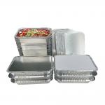 Convenient Disposable Aluminum Foil Container for Food Packing and Delivery for sale