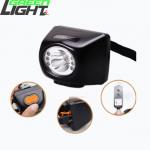 221lum 8000Lux Coal Miners Hat Light Waterproof Rechargeable Digital Screen Headlight