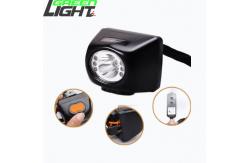 China 221lum 8000Lux Coal Miners Hat Light Waterproof Rechargeable Digital Screen Headlight supplier