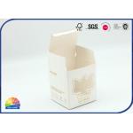 Matt Lamination Packaging Folding Carton Box 4C Printed Customized With Die Cut