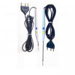 Custom Disposable Diathermy Pencil With Stainless Steel Tip And Retractable Shaft for sale