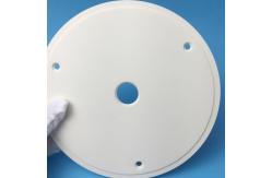 China Custom Al2O3 Ceramic Disc With Holes Use In High Temperature Equipment supplier