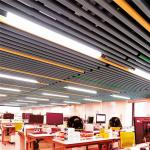 Dia 100mm Aluminum Baffle Ceiling Round Tube Baffle Metal Ceiling for sale