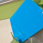 Opaque Blue Polycarbonate Solid Sheet 1mm-20mm High Impact Resistance for sale