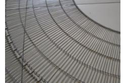China Inner Drying 316l Mesh Flat Flex Conveyor Belt Customized supplier