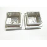 Square Shape Aluminum Machined Parts , CNC Precision Parts ISO Certification for sale