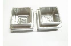 China Square Shape Aluminum Machined Parts , CNC Precision Parts ISO Certification supplier