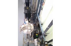 China 300lph Reverse Osmosis System With Double Passes And Stainless Steel Membrane Housing supplier