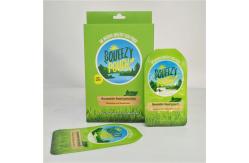 China BPA Free Reusable Squeeze Packaging Double Zipper Liquid Bag With Paper Box supplier