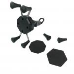 Anti Oxidative PVC X Claw Motorcycle Phone Mount 360D Rotatable for sale