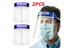 China Disposable Transparent Face Shield Anti   Saliva  Simple Buckle Design supplier
