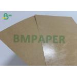 350g Brown Krafted Paperboard Roll For Food Wrapping Customized Laminated Film for sale