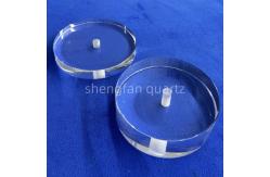China Factory Custom Ultra Violet High Purity Laser Perforated Quartz Glass Sheet supplier