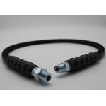 3/8 X 25' 4000 PSI Black Jet Washer Hose With Male X Male Swivel Fitting for sale
