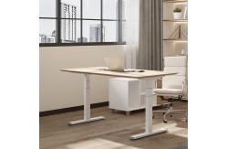 China Modern Electric Standing Desk Wood Height Adjustable Standing Desk supplier